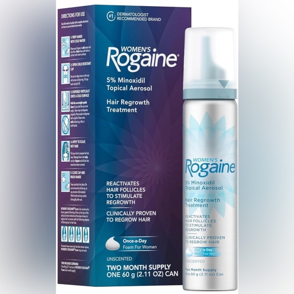 2-Pks Women’s Rogaine Reactivates Hair Growth Supply. Hair read below, please. - Picture 1 of 15